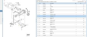 Volvo V60 Braccio di controllo sospensione posteriore superiore/braccio oscillante 31429119