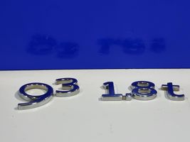 Saab 9-3 Ver2 Logo, emblème de fabricant 12799783