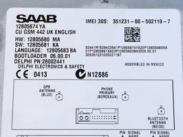 Saab 9-3 Ver2 Telefono valdymo blokas 12805674