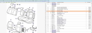 Saab 9-3 Ver2 Sedile anteriore del passeggero 12760238