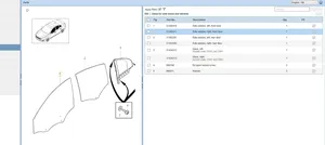 Volvo S60 Vetro del finestrino della portiera anteriore - quattro porte 31385411