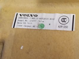 Volvo S60 Rear floor carpet liner 39833805