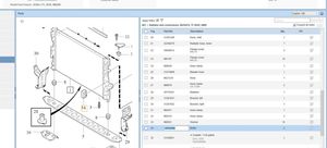 Volvo XC60 Support, fixation radiateur 30723362