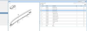 Volvo XC60 Roof transverse bars on the "horns" 31301108