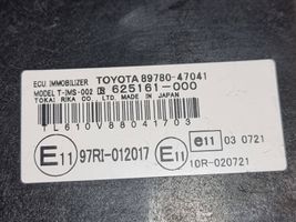 Toyota Prius (NHW20) Moduł / Sterownik immobilizera 8978047041