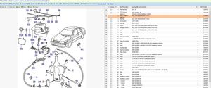 Saab 9-5 Pompe de lave-glace de pare-brise 12788695