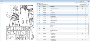 Volvo XC90 Moteur actionneur de volet de climatisation 20032015