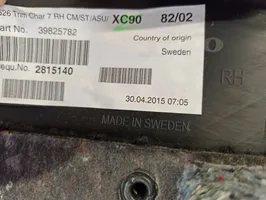 Volvo XC90 Garniture d'extrémité latérale du tableau de bord 39825778