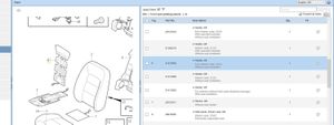 Volvo S80 Mechanizm regulacji fotela 30662581