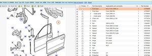 Saab 9-3 Ver2 Portiera anteriore 12768506