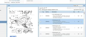Volvo XC90 Crémaillère de direction 31280355