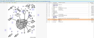 Saab 9-3 Ver2 Sensore della sonda Lambda 55353149