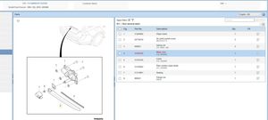 Volvo V60 Ramię wycieraczki szyby tylnej 31253232