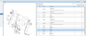 Volvo V60 Средний ремень безопасности () 39828783