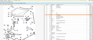 Saab 9-3 Ver2 Guarnizione compartimento motore 12755660