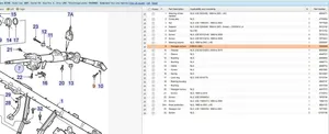 Saab 9-5 Ohjauspylvään kokoonpano yleisnivel 7985898
