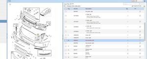 Volvo XC90 Support de montage de pare-chocs avant 8620563