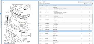 Volvo XC90 Support de montage de pare-chocs avant 30698129