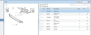 Volvo XC90 Träger Stoßstange Stoßfänger vorne 31253239