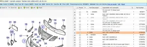Saab 9-3 Ver2 Grille inférieure de pare-chocs avant 12765503