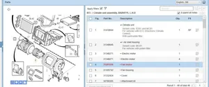 Volvo S60 Ventola riscaldamento/ventilatore abitacolo 31291516