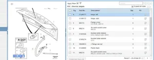 Volvo S60 Tailgate/trunk/boot hinge 31278818