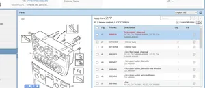 Volvo V70 Interrupteur ventilateur 8691876