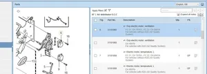 Volvo V70 Ilmastointilaitteen läpän käyttölaite/moottori (A/C) 31101060