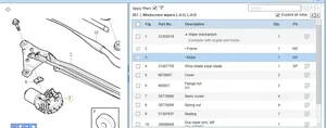Volvo S40 Pyyhkimen moottori 30699344