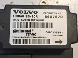 Volvo S40 Centralina/modulo airbag 8697679