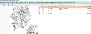 Saab 9-3 Ver2 Tendicinghia generatore/alternatore 9180809