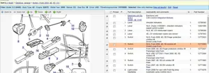 Saab 9-3 Ver2 Interruttore di controllo dell’alzacristalli elettrico 12772063