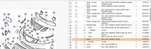 Saab 9-3 Ver2 Mascherina inferiore del paraurti anteriore 12765507
