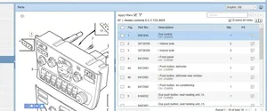 Volvo S80 Sisätuulettimen ohjauskytkin 8691949