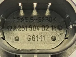 Mercedes-Benz GL X164 Radiator support slam panel bracket A2515040214
