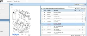 Volvo S60 Etupuskurin kulmaosan verhoilu 8648273