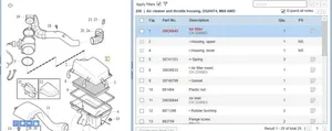 Volvo XC90 Boîtier de filtre à air 30636845