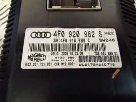 Audi A6 S6 C6 4F Spidometras (prietaisų skydelis) 4F0920982S