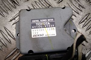 Toyota Prius (XW20) Relè ventola riscaldamento 8716547020
