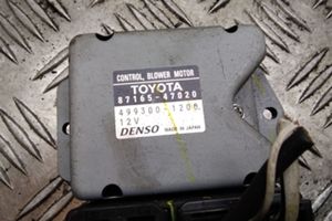 Toyota Prius (XW20) Przekaźnik dmuchawy 8716547020