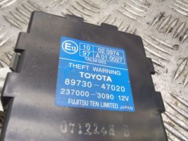 Toyota Prius (XW20) Centralina/modulo allarme 8973047020