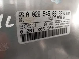 Mercedes-Benz ML W163 Centralina/modulo del motore 0261206300