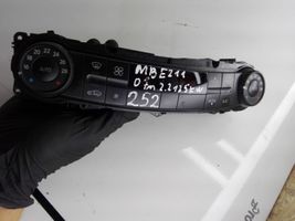 Mercedes-Benz E W211 Climate control unit 2118301990