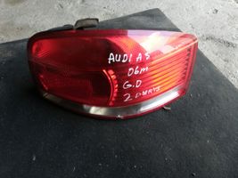 Audi A3 S3 A3 Sportback 8P Galinis žibintas kėbule 8P0945096A024S