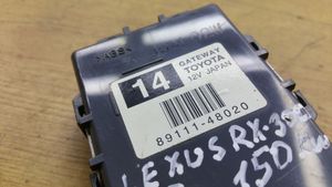 Lexus RX 300 Moduł sterowania Gateway 8911148020