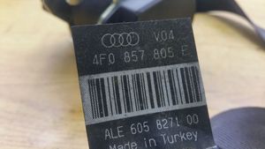 Audi A6 Allroad C6 Aizmugurējā drošības josta 4F0857805E