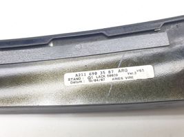 Mercedes-Benz E W211 Rear door glass trim molding A2116903587