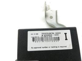 Toyota Auris 150 Moduł / Sterownik systemu uruchamiania bezkluczykowego 8978402020