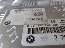 BMW 3 E46 Sterownik / Moduł ECU 0281010205