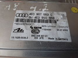 Audi A8 S8 D3 4E Centralina sospensioni pneumatiche (posteriore) 4E0907553C